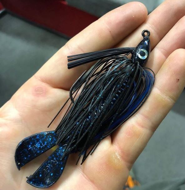 OROOTL 6Pcs Bass Fishing Jigs Weedless Hooks Flipping Jig Silicone Skirt Jig Football Jig Fishing Lure Spinnerbait for Bass Fishing 
